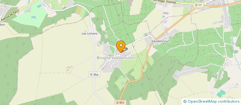 localisation de l'entreprise MONSIEUR FLORENT HUBERT  BRUGNY-VAUDANCOURT