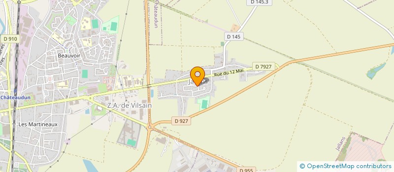 localisation de l'entreprise MONSIEUR FLORENT HUET à JALLANS