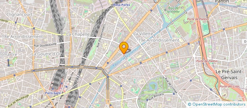 localisation de l'entreprise MONSIEUR FLORENT HUGUET JAIME  PARIS