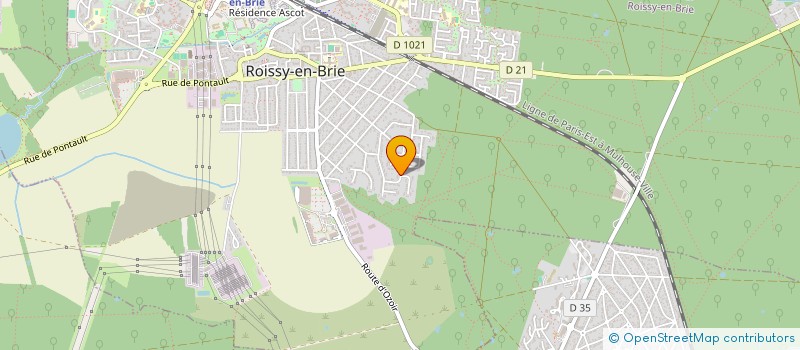 localisation de l'entreprise MONSIEUR FLORENT IGLA  ROISSY-EN-BRIE