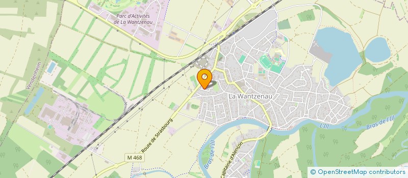 localisation de l'entreprise MONSIEUR FLORENT IRION  LA WANTZENAU