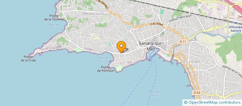 localisation de l'entreprise MONSIEUR FLORENT ISOARDI à SANARY-SUR-MER