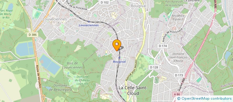 localisation de l'entreprise MONSIEUR FLORENT JABY  BOUGIVAL