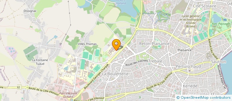 localisation de l'entreprise MONSIEUR FLORENT JAMARD  SAINT-NAZAIRE