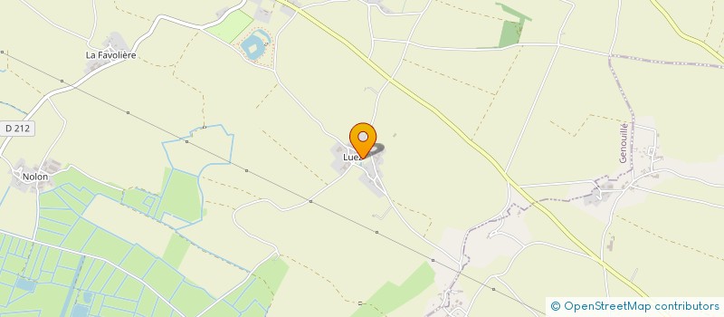 localisation de l'entreprise MONSIEUR FLORENT JAUNAS  GENOUILLE