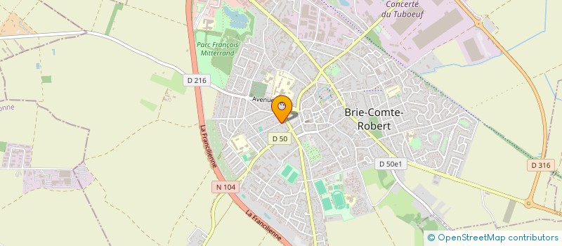 localisation de l'entreprise MONSIEUR FLORENT JEANNOT à BRIE-COMTE-ROBERT