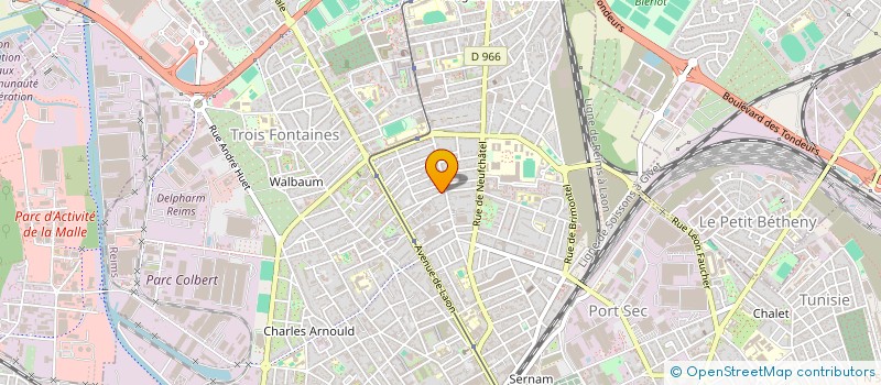 localisation de l'entreprise MONSIEUR FLORENT JOIRIS à REIMS