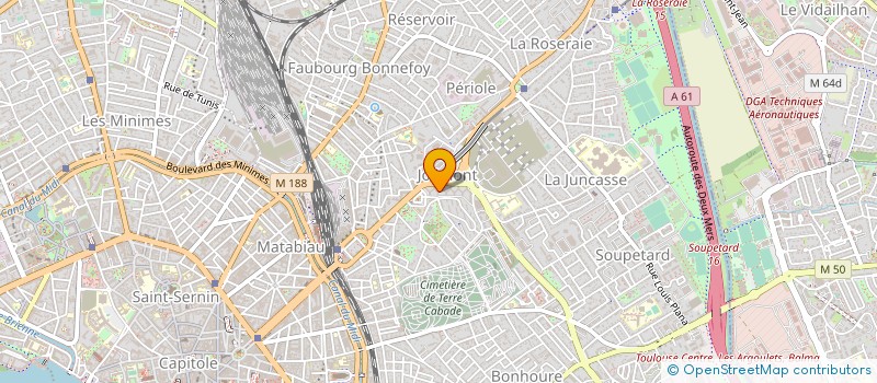 localisation de l'entreprise MONSIEUR FLORENT JOLIVEAU à TOULOUSE