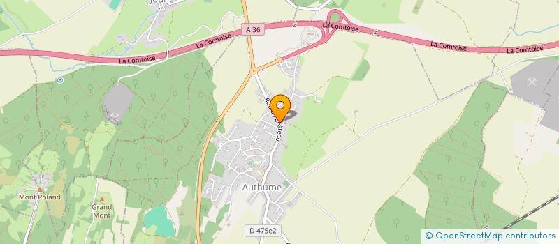 localisation de l'entreprise MONSIEUR FLORENT JOLY  AUTHUME