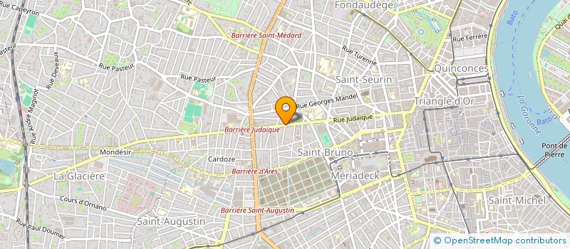 localisation de l'entreprise MONSIEUR FLORENT JONVILLE à BORDEAUX