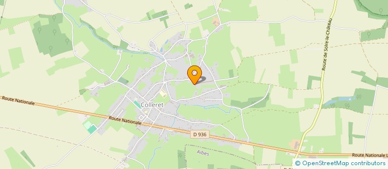 localisation de l'entreprise MONSIEUR FLORENT JOUVIN  COLLERET