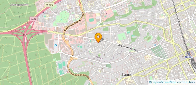 localisation de l'entreprise MONSIEUR FLORENT KAMANAH  NANCY