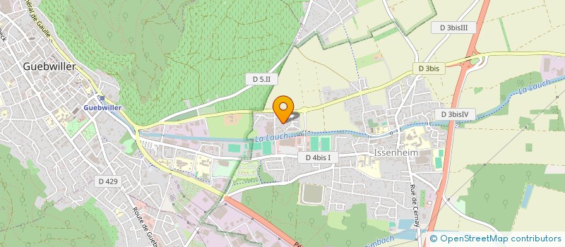 localisation de l'entreprise MONSIEUR FLORENT KEIFLIN  ISSENHEIM