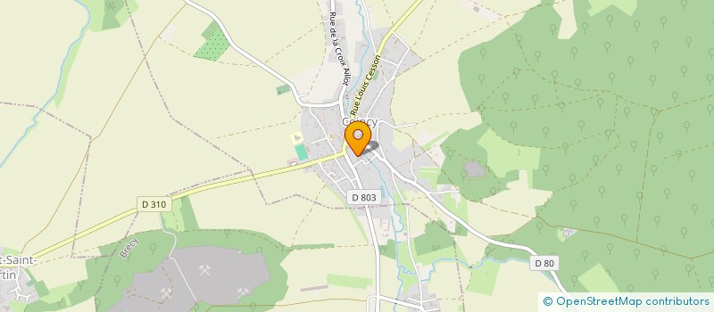 localisation de l'entreprise MONSIEUR FLORENT KERNANET  COINCY