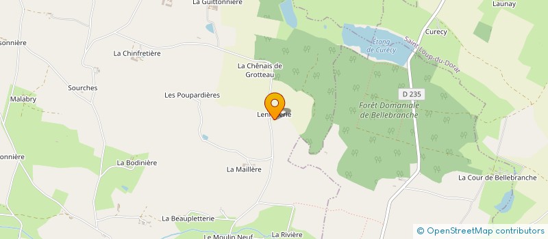 localisation de l'entreprise MONSIEUR FLORENT KUZEN  GREZ-EN-BOUERE