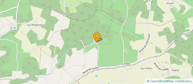 localisation de l'entreprise MONSIEUR FLORENT LACUBE  SAINT-SEVE