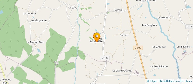 localisation de l'entreprise MONSIEUR FLORENT LAGONOTTE à CLUIS