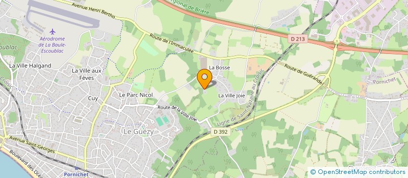 localisation de l'entreprise MONSIEUR FLORENT LALANDE  LA BAULE-ESCOUBLAC