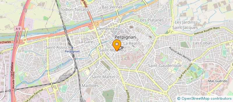 localisation de l'entreprise MONSIEUR FLORENT LAMBERT  PERPIGNAN