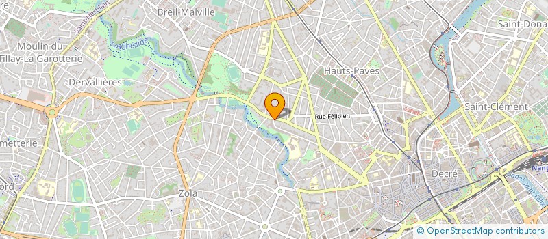 localisation de l'entreprise MONSIEUR FLORENT LAMETRIE à NANTES
