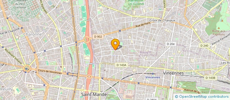 localisation de l'entreprise MONSIEUR FLORENT LAMY à MONTREUIL