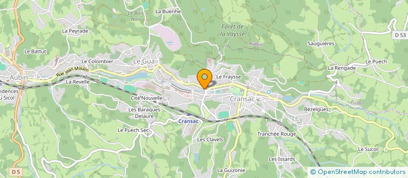 localisation de l'entreprise MONSIEUR FLORENT LANDELLE  CRANSAC