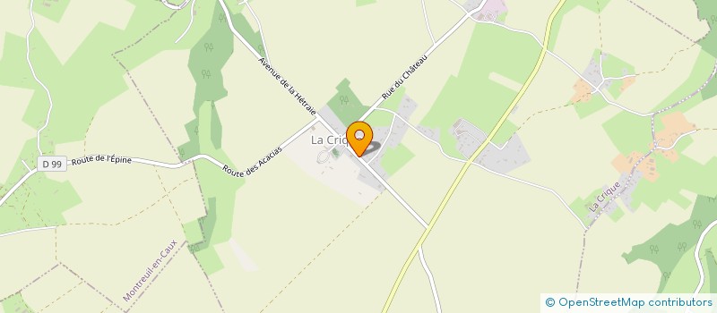 localisation de l'entreprise MONSIEUR FLORENT LANDRIN  LA CRIQUE