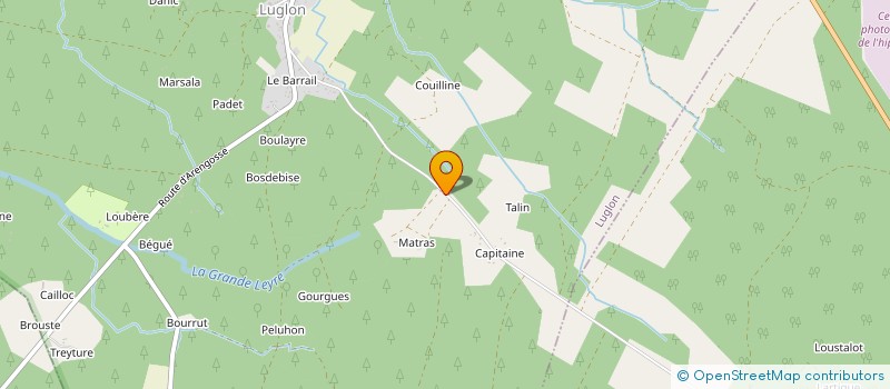 localisation de l'entreprise MONSIEUR FLORENT LANIES  LUGLON