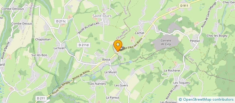 localisation de l'entreprise MONSIEUR FLORENT LAO  CUSY