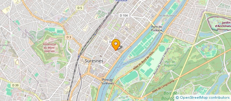 localisation de l'entreprise MONSIEUR FLORENT LAUDOUZE à SURESNES