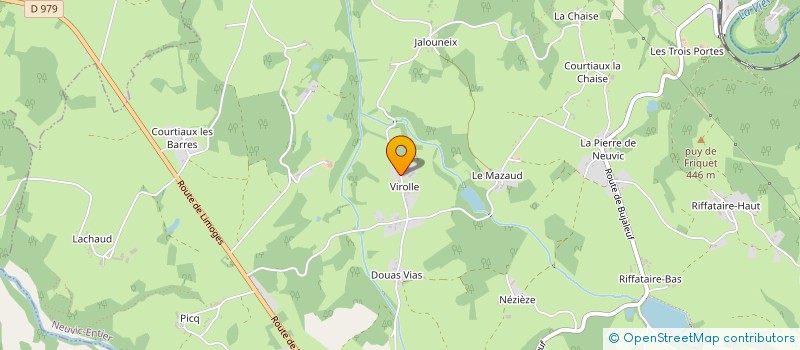 localisation de l'entreprise MONSIEUR FLORENT LAURENT  NEUVIC-ENTIER