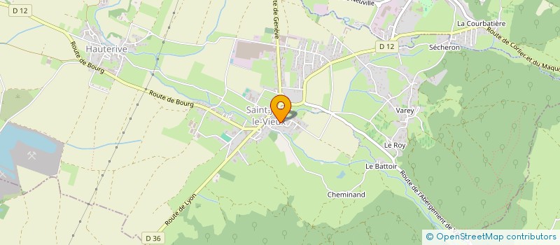 localisation de l'entreprise MONSIEUR FLORENT LAURRIN  SAINT-JEAN-LE-VIEUX