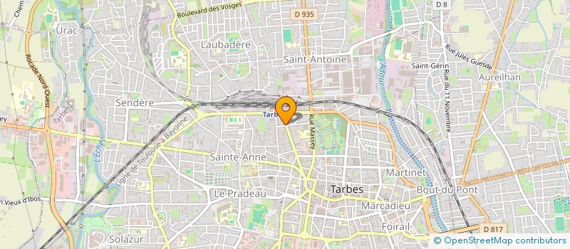 localisation de l'entreprise MONSIEUR FLORENT LAVIGNE  TARBES