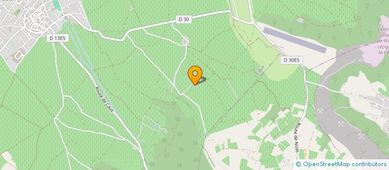 localisation de l'entreprise MONSIEUR FLORENT LE BIHAN  CAUX