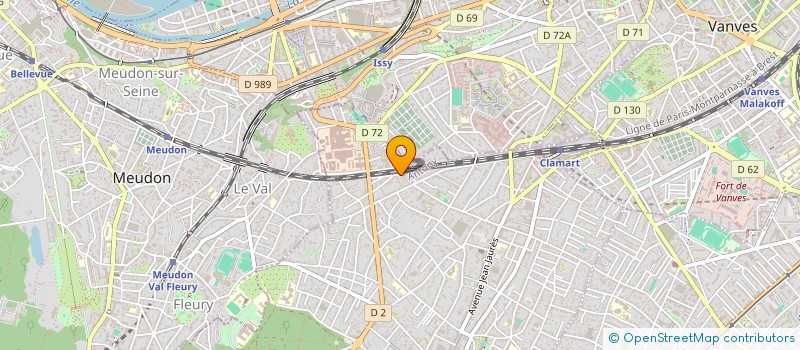 localisation de l'entreprise MONSIEUR FLORENT LE BRAS  CLAMART