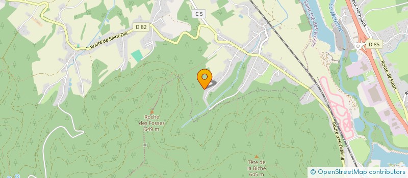 localisation de l'entreprise MONSIEUR FLORENT LE QUILLEC  SAINT-MICHEL-SUR-MEURTHE