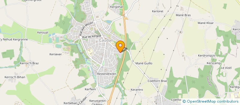 localisation de l'entreprise MONSIEUR FLORENT LE ROUZIC  LANESTER