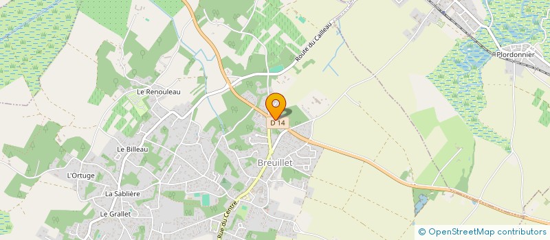 localisation de l'entreprise MONSIEUR FLORENT LE SOURD  BREUILLET