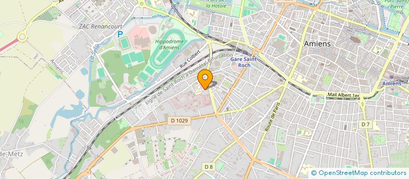 localisation de l'entreprise MONSIEUR FLORENT LECAILLON à AMIENS