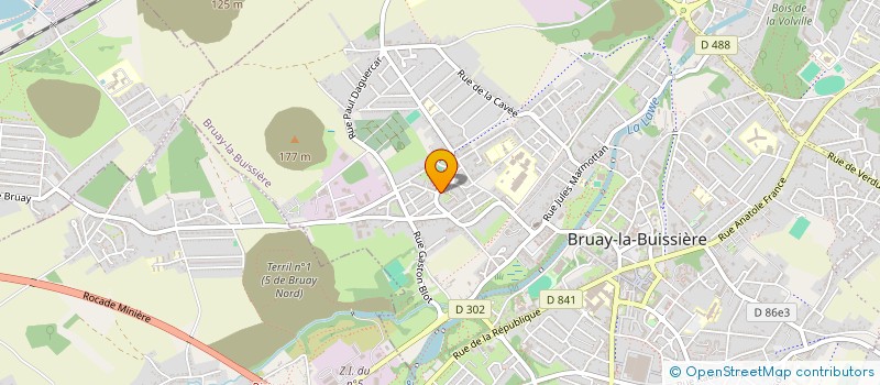 localisation de l'entreprise MONSIEUR FLORENT LECOCQ  BRUAY-LA-BUISSIERE