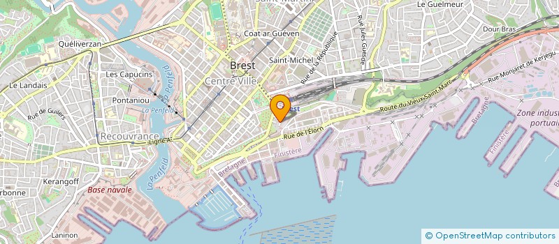 localisation de l'entreprise MONSIEUR FLORENT LEDRU à BREST