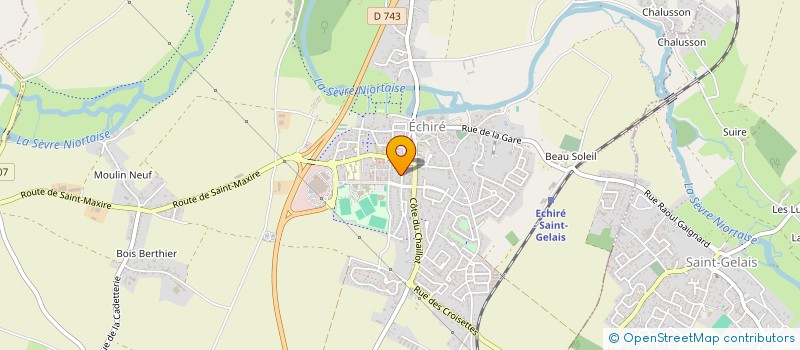 localisation de l'entreprise MONSIEUR FLORENT LEFORT  ECHIRE