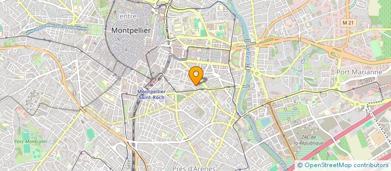localisation de l'entreprise MONSIEUR FLORENT LEGER à MONTPELLIER