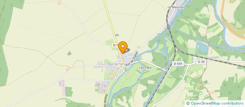 localisation de l'entreprise MONSIEUR FLORENT LEGRAS  BAZARNES