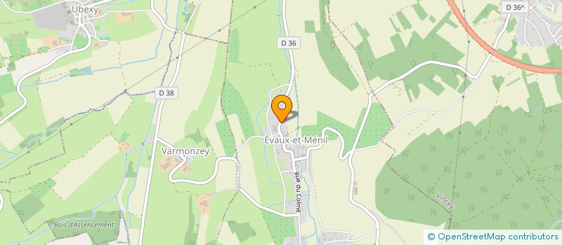 localisation de l'entreprise MONSIEUR FLORENT LEHMANN  EVAUX-ET-MENIL