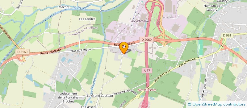 localisation de l'entreprise MONSIEUR FLORENT LELOUP à CHEVILLON-SUR-HUILLARD