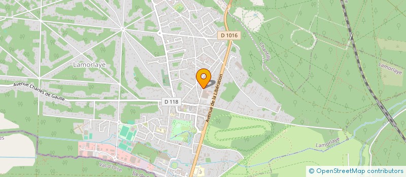 localisation de l'entreprise MONSIEUR FLORENT LEMAIRE  LAMORLAYE