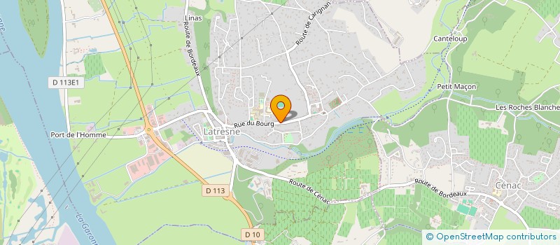 localisation de l'entreprise MONSIEUR FLORENT LEMERY  LATRESNE