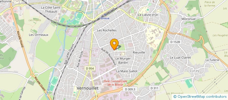 localisation de l'entreprise MONSIEUR FLORENT LENCLUME à DREUX