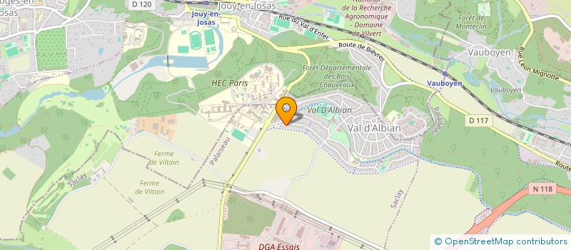 localisation de l'entreprise MONSIEUR FLORENT LEPEYTRE  SACLAY